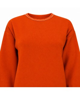 Rochie dreaptă vermilion din lână